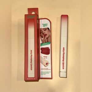 touch in SOL Juicy Plumping Lipstick - Rosy Red